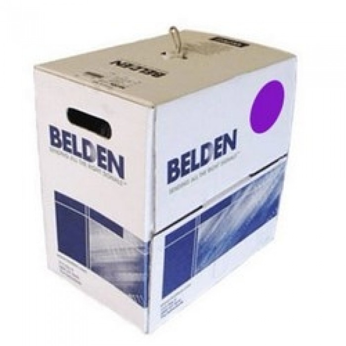 BELDEN 2424D PURPLE - 24-4P UTP CAT6 SOLID