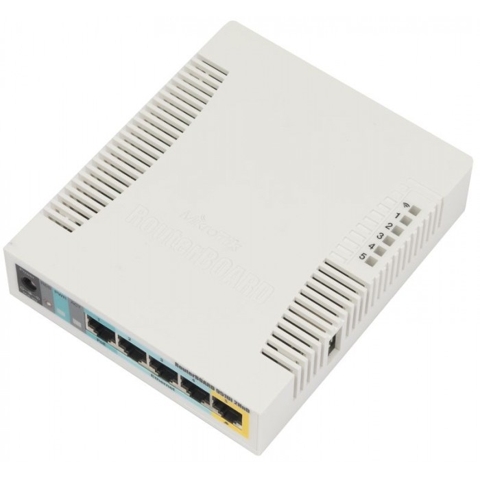MikroTik RB951Ui-2HnD AP with five Ethernet ports
