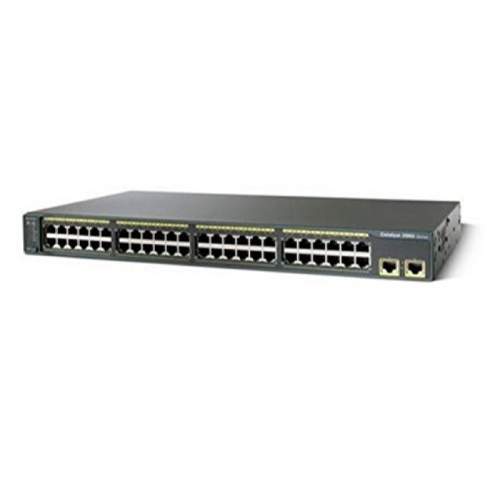 Cisco WS-C2960-48TT-L Catalyst 2960 48 10/100 + 2 1000BT LAN Base 