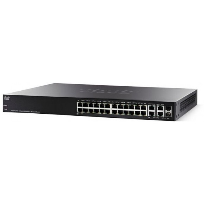 Cisco SF300-24PP 24-Port 10/100 PoE Managed Switch