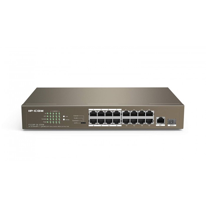 F1118P-16-150W 16 10/100Mbps With 16-Port PoE