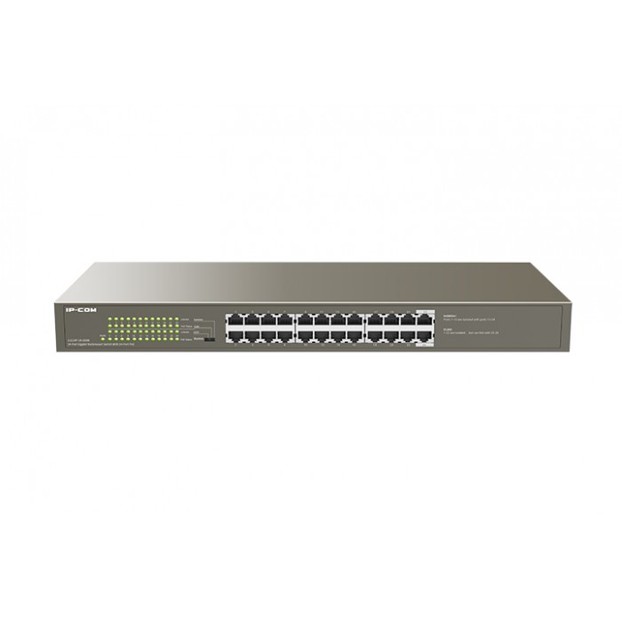 IP-COM G1124P-24-250W 24-Port Gigabit Rackmount POE Switch