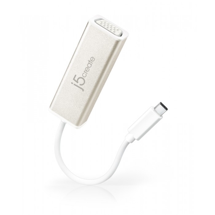 J5 Create JCA111 USB-C to VGA Adapter, 145mm