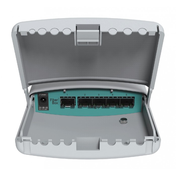 MikroTik CRS105-5S-FB FiberBox Outdoor Router 