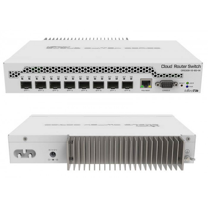 MikroTik CRS309-1G-8S+IN 9-Port Desktop Switch