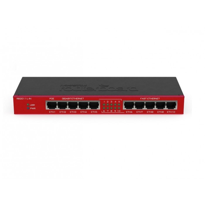 Mikrotik RB2011iL-IN  10 Ethernet Ports