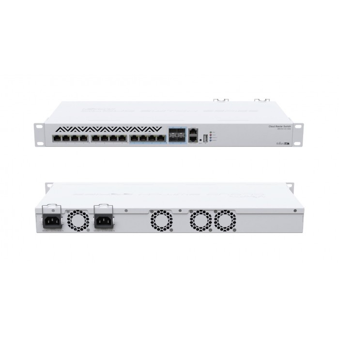 Mikrotik CRS312-4C+8XG-RM  ethernet port switch 