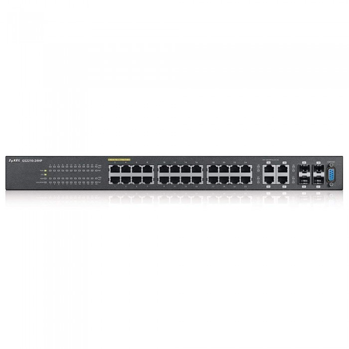 Zyxel GS2210-24HP 375W PoE L2 Managed Switch