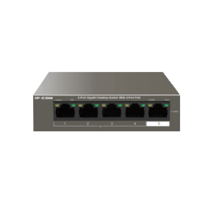 S1105-4-PWR-H IP-COM 5 port 10/100 poE switch