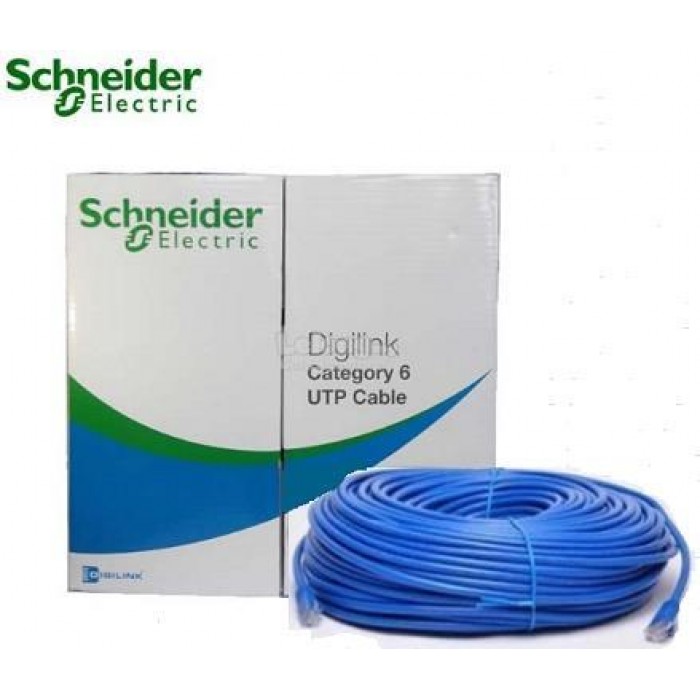 Schneider UTP CAT 6 CABLE SCHNEIDER 305 MTR BOX